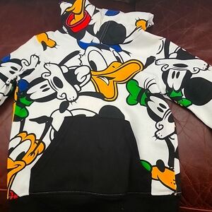 Mickey mouse hoodie size 5
